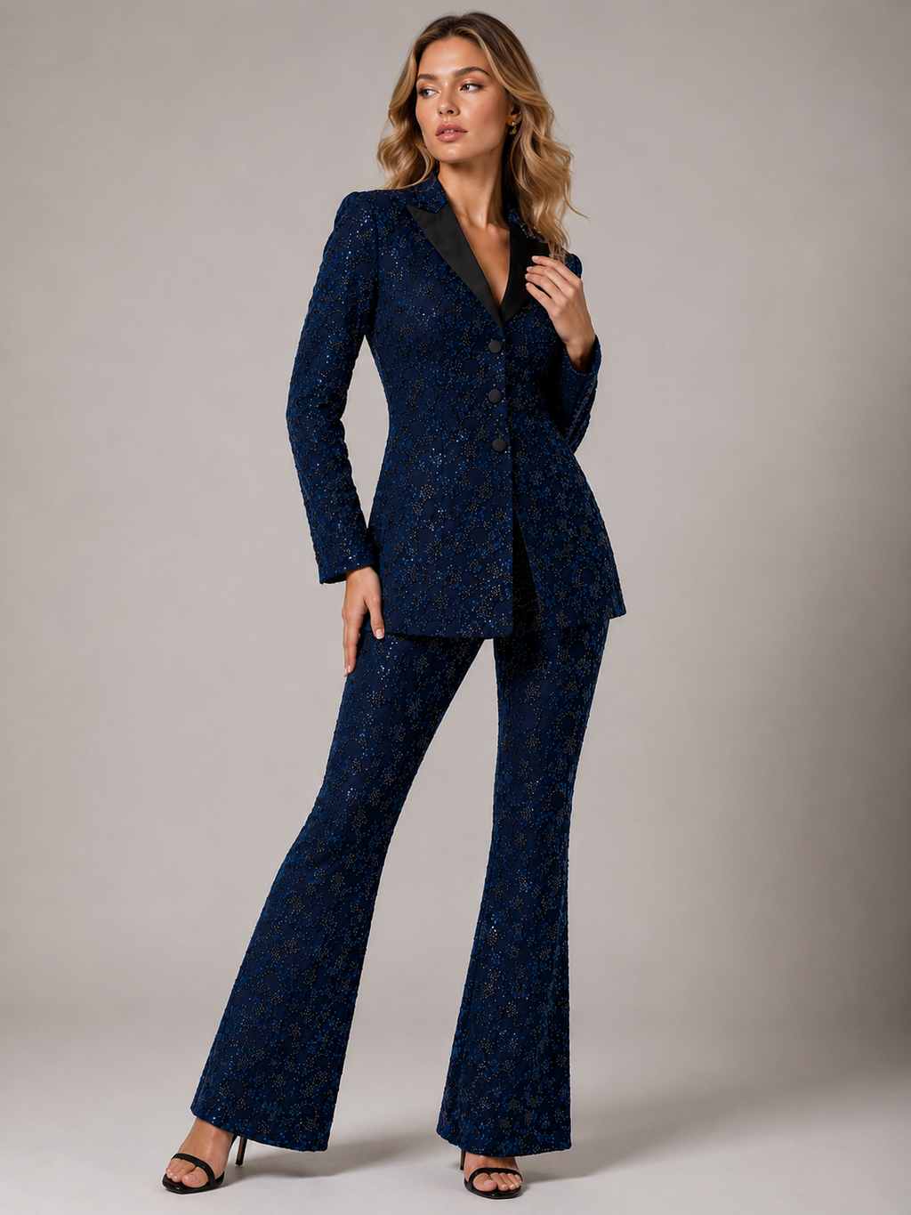 Bellissima Midnight Royale  Co-Ord Set