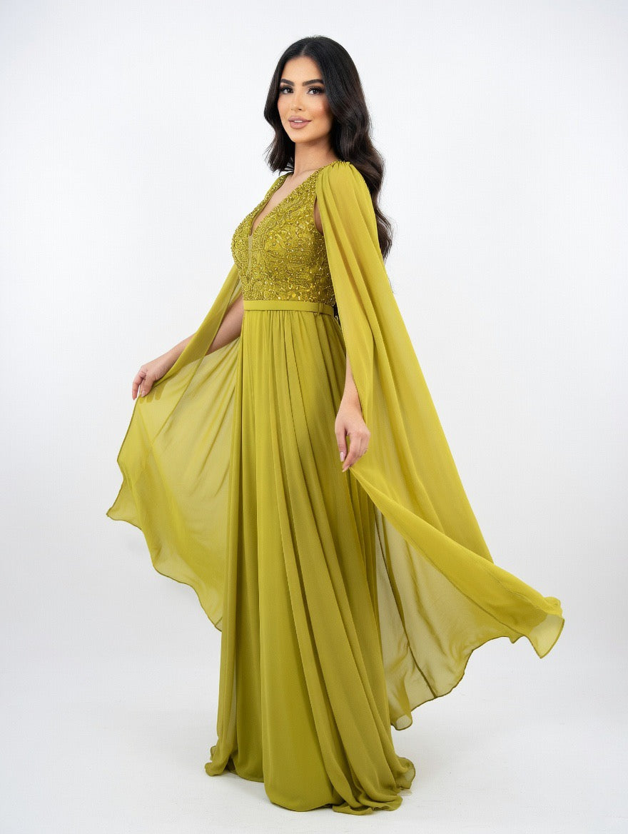 LIME GREEN JUMPSUIT-BELLISSIMA