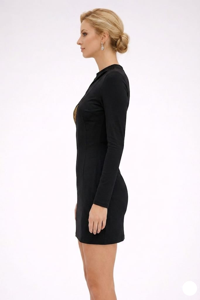 Aura Abstract Mini Dress
