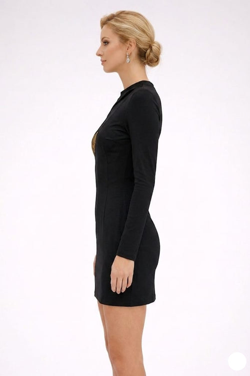 Aura Abstract Mini Dress