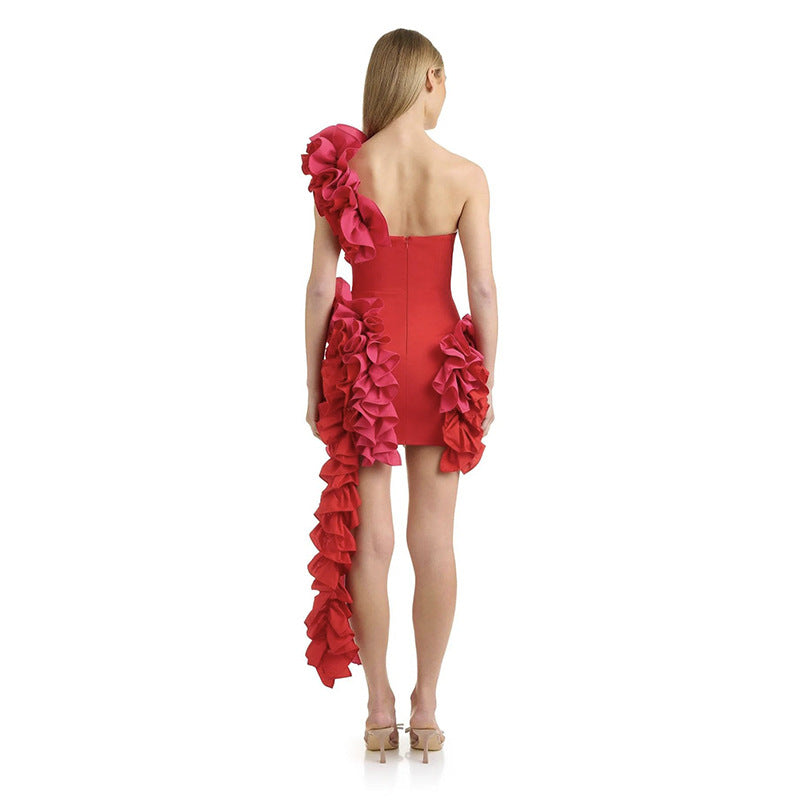 Flamenco Statement Ruffle Dress