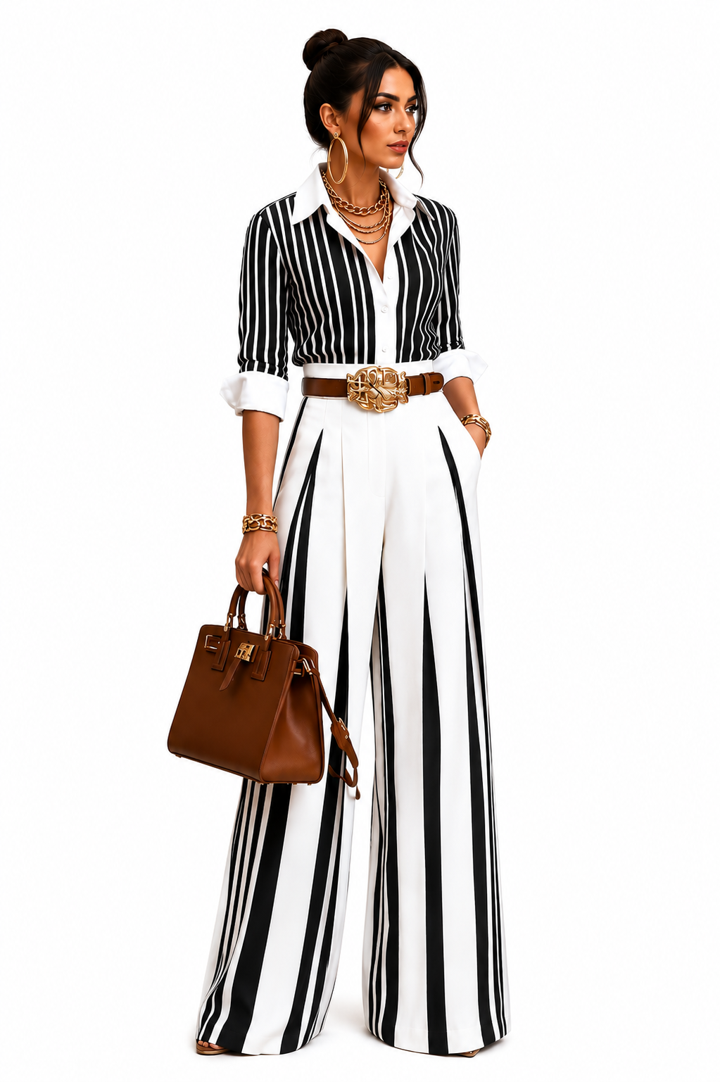 Luxe Stripe Co-Ord Set