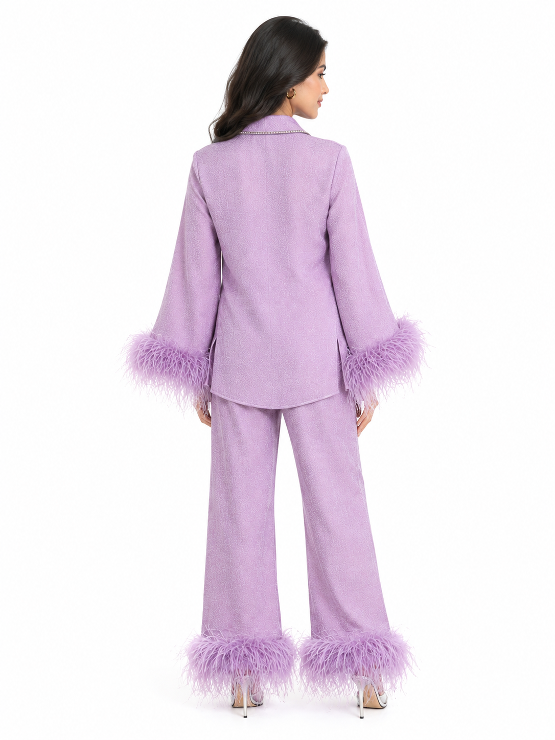 Lilac Feather Set