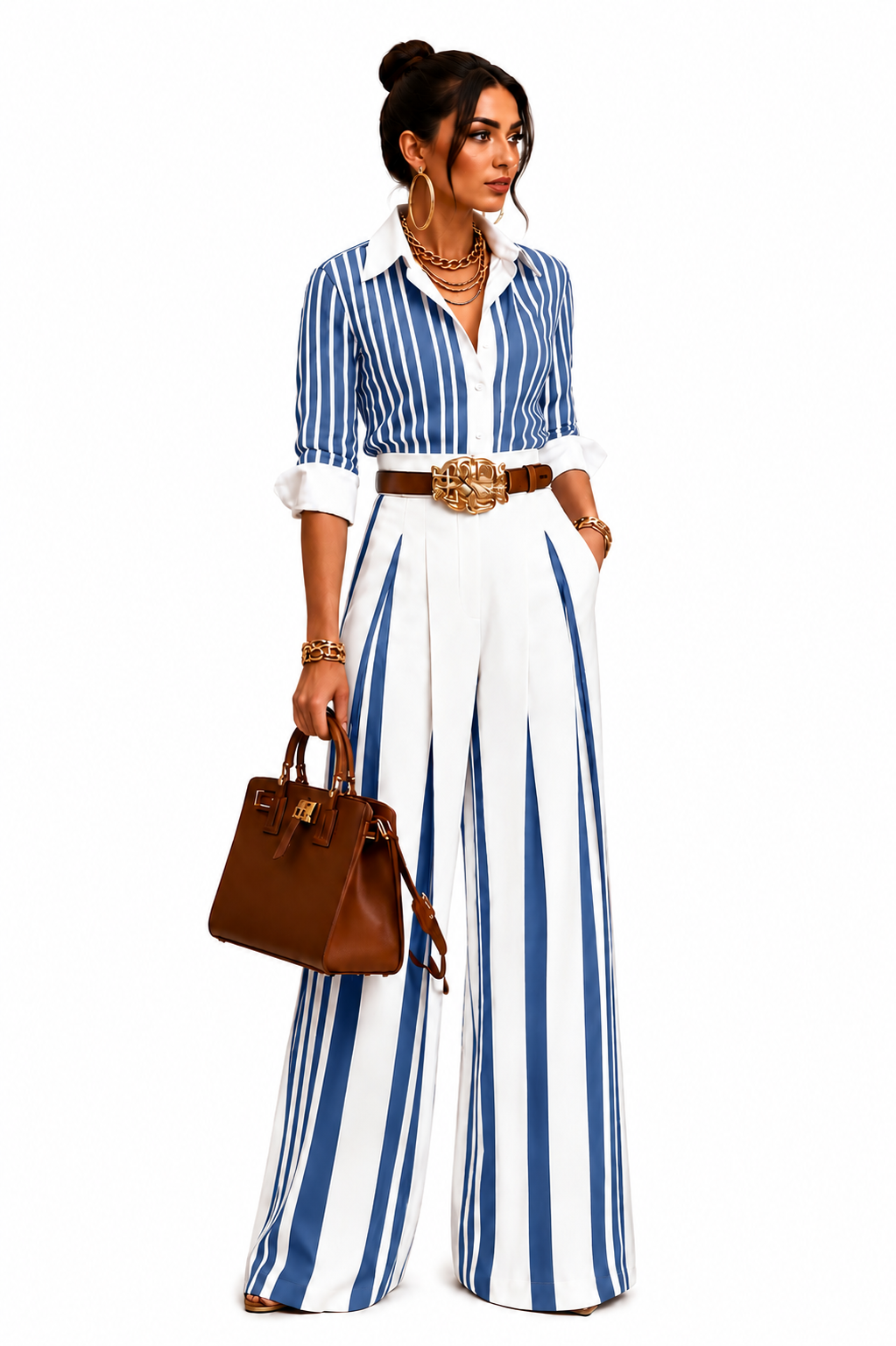 Luxe Stripe Co-Ord Set