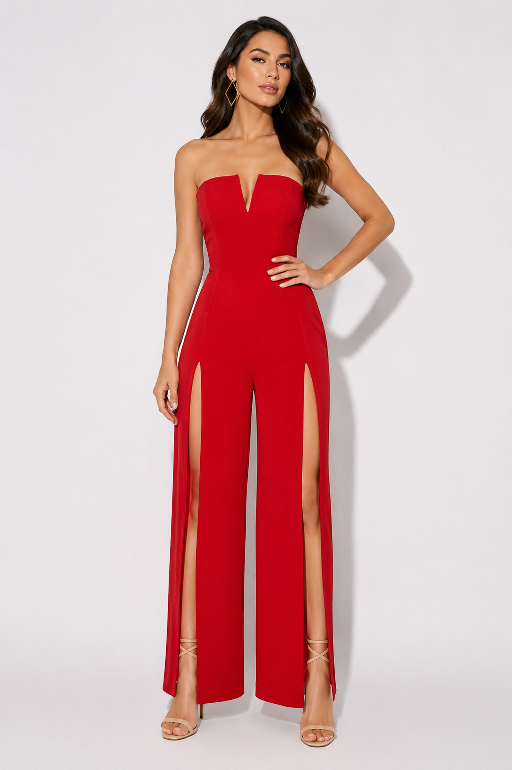 The Valencia Slit Jumpsuit