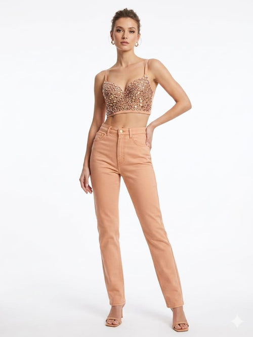 Aurelia Ornate Crystal Bustier