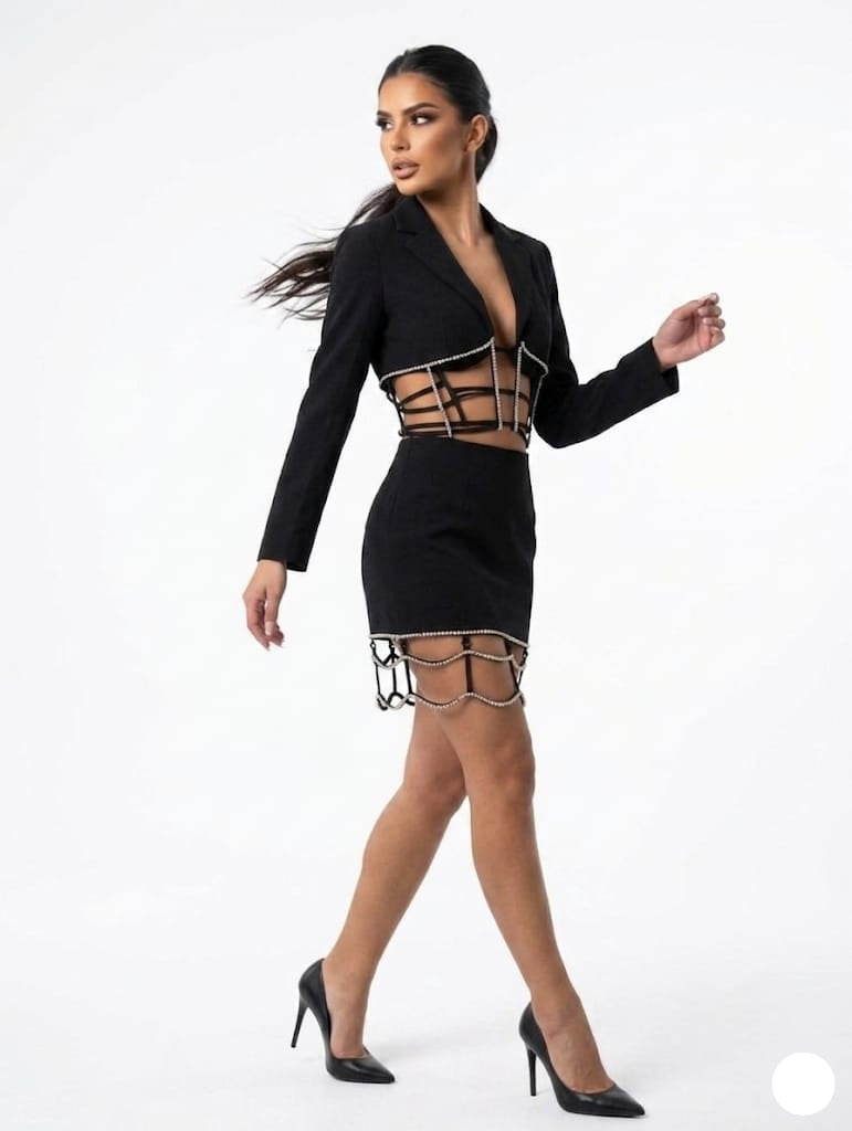 The Sculpted Jewel Suit