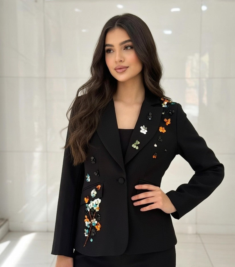 The Gala Floral Blazer