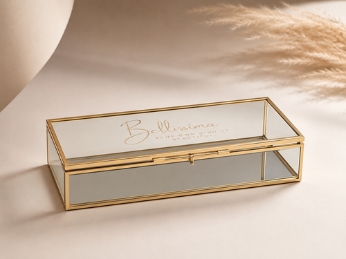 Bellissima Luxury Glass Jewellery Box