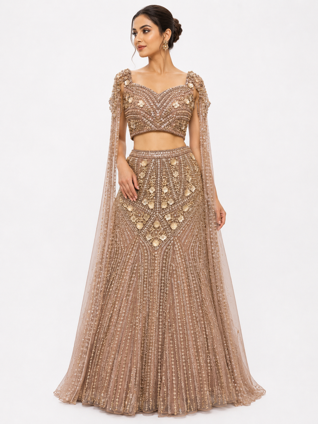 Luminah Tassel Lehenga