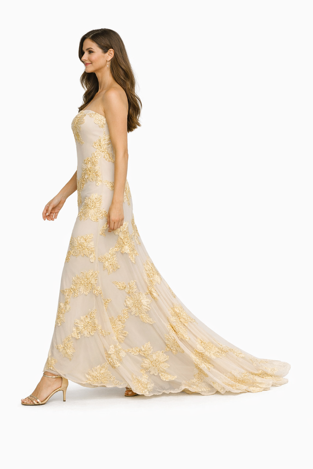 Golden Whisper Gown