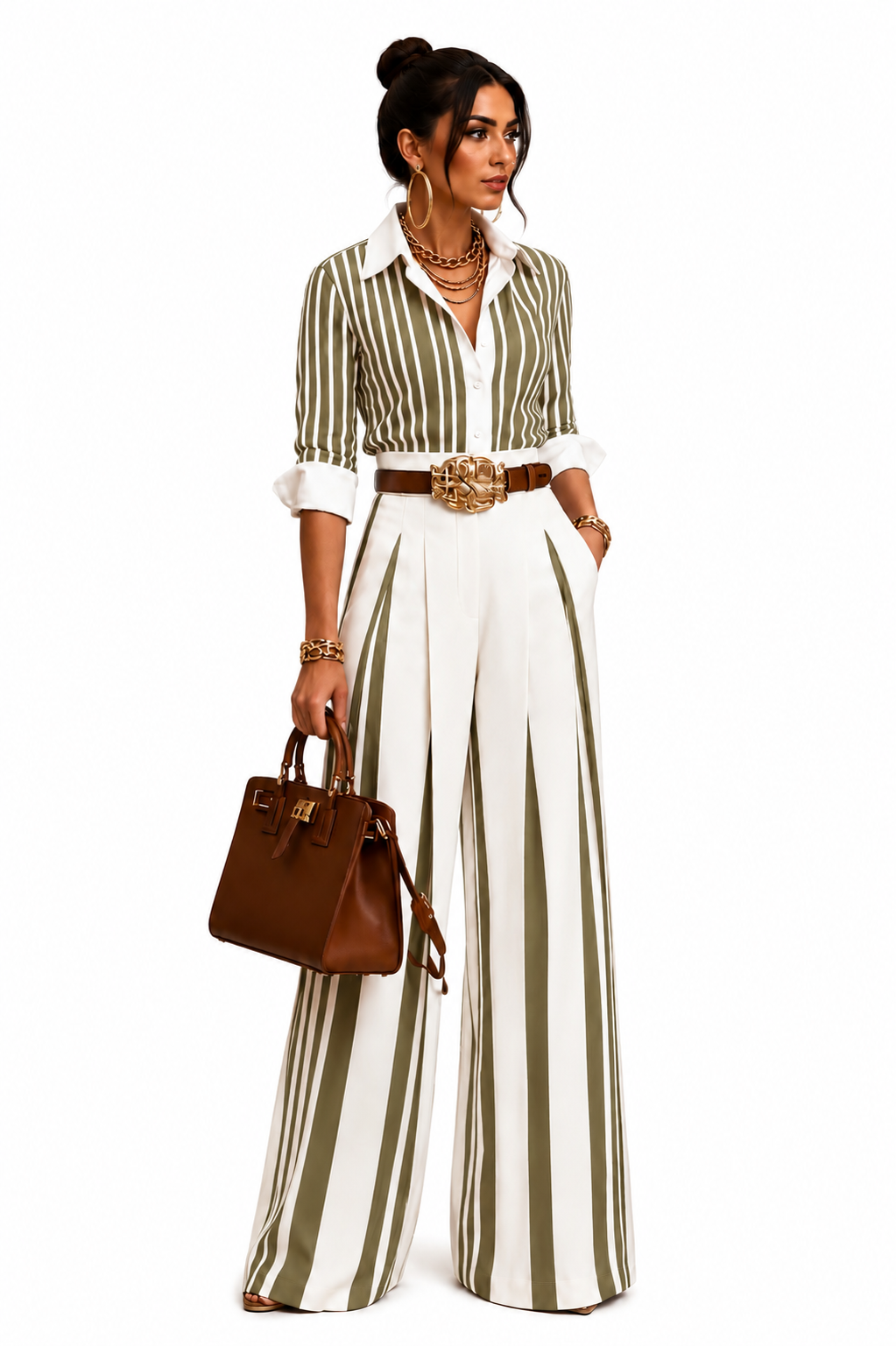 Luxe Stripe Co-Ord Set