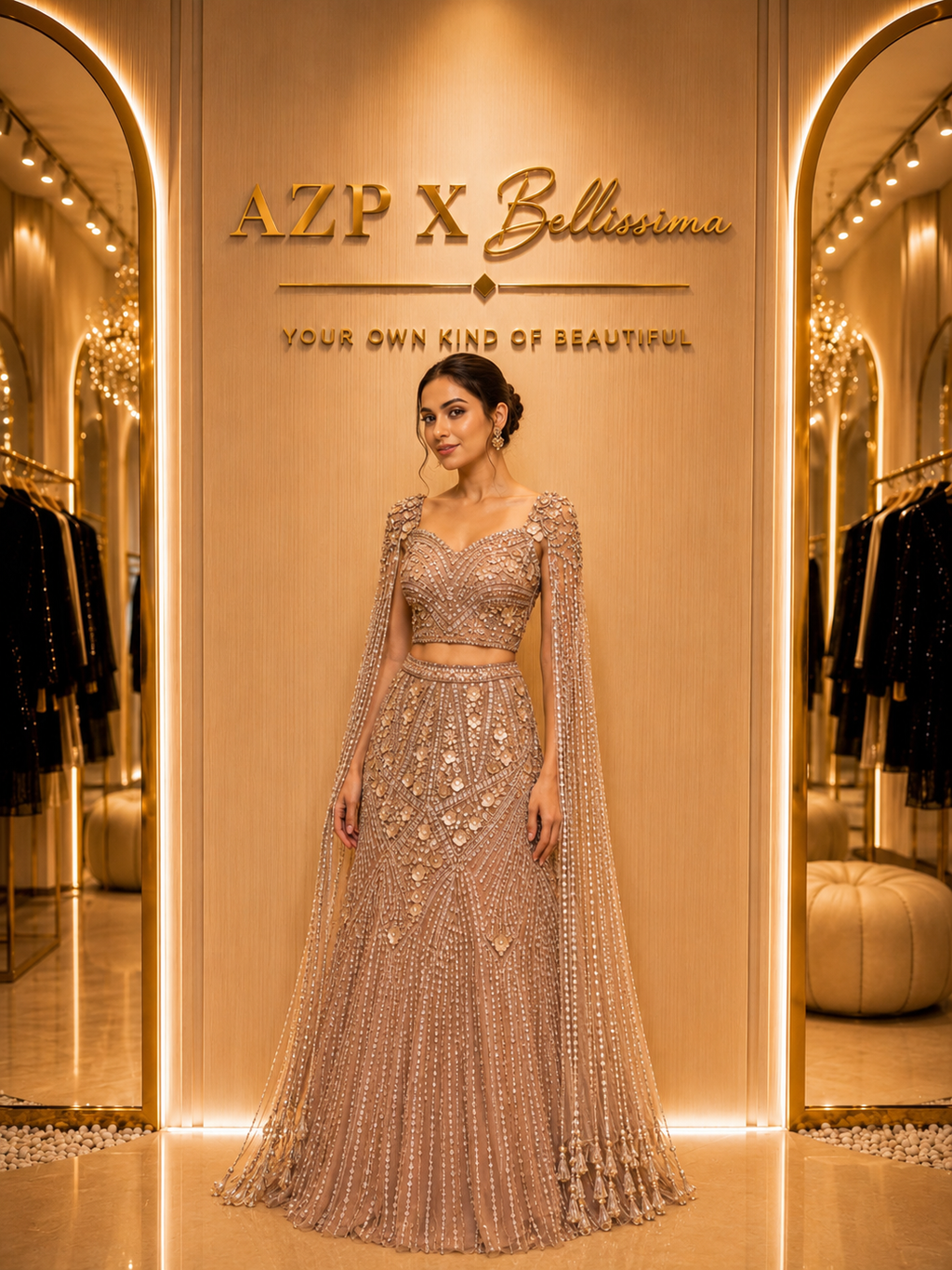 Luminah Tassel Lehenga
