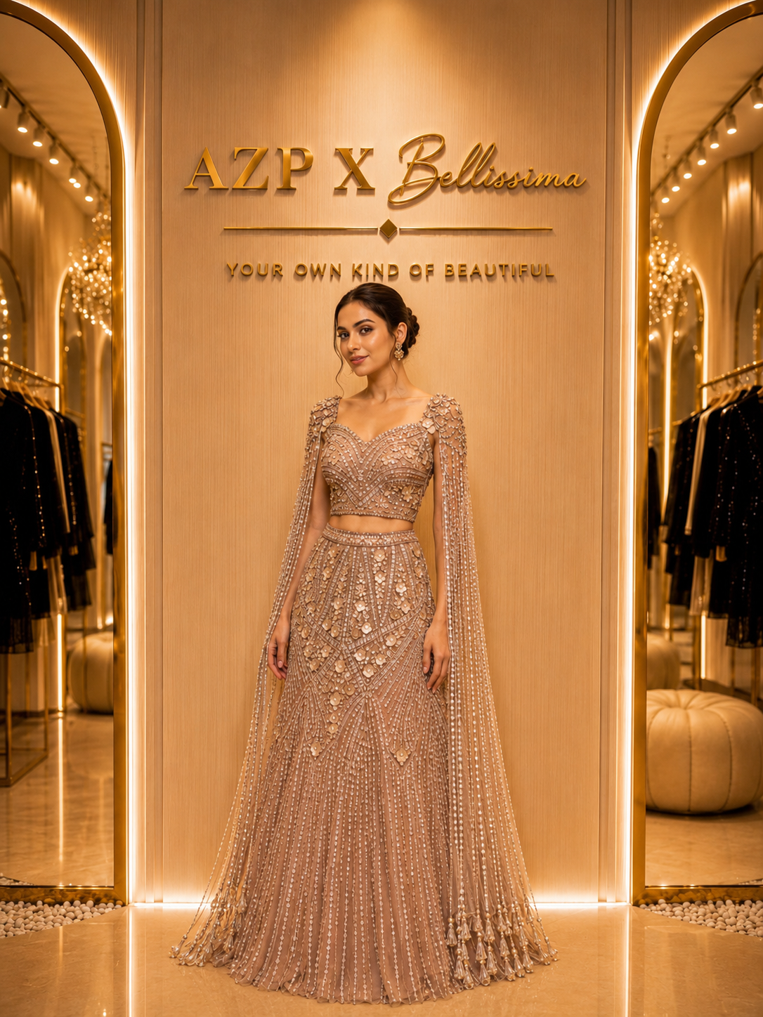 Luminah Tassel Lehenga