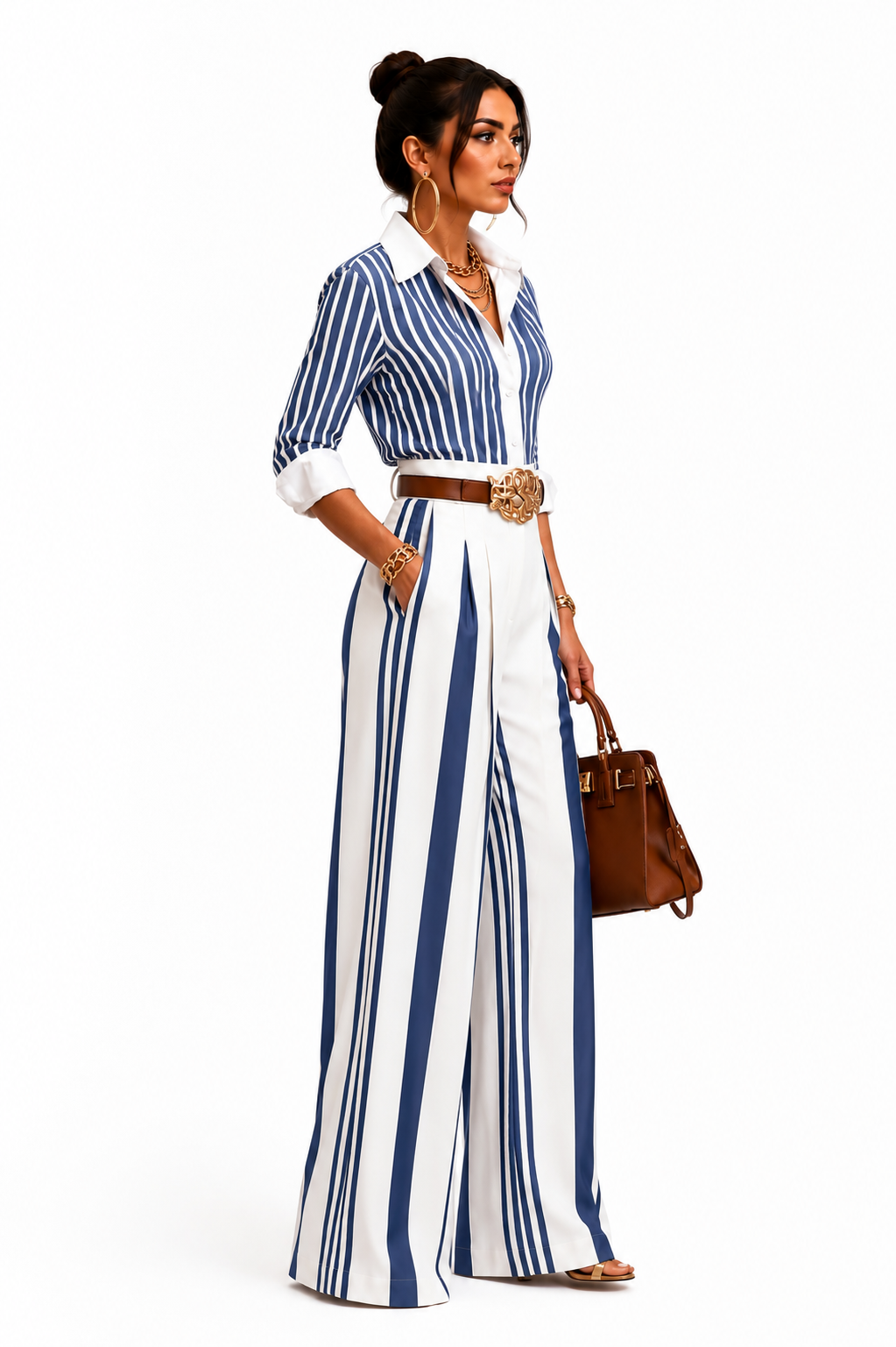Luxe Stripe Co-Ord Set