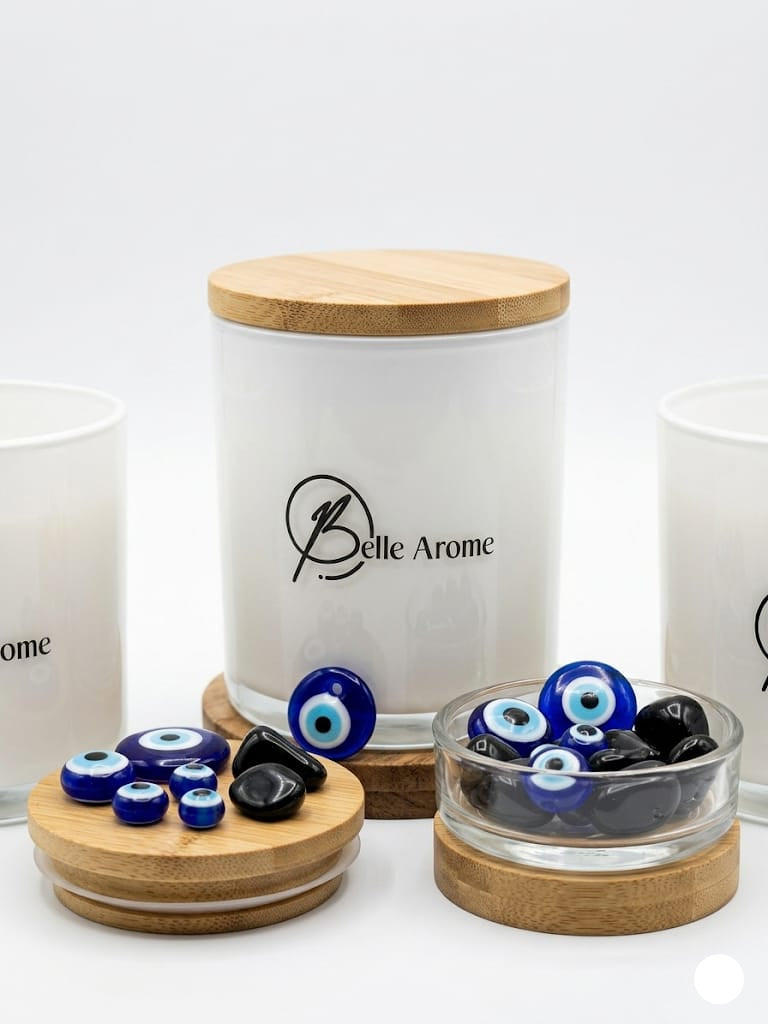Shield & Shadow  Evil Eye Candle