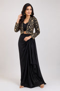 Zara Embroidered Fusion Set
