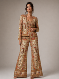 Noor-E-Mayur Embroidered Jacket & Pant Set