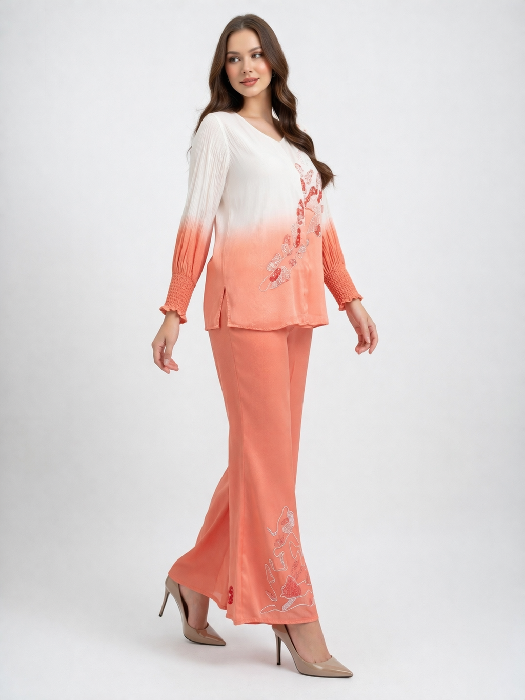 Coral Bloom Luxe Set
