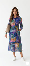 The Gallery Collection Shirt Dress