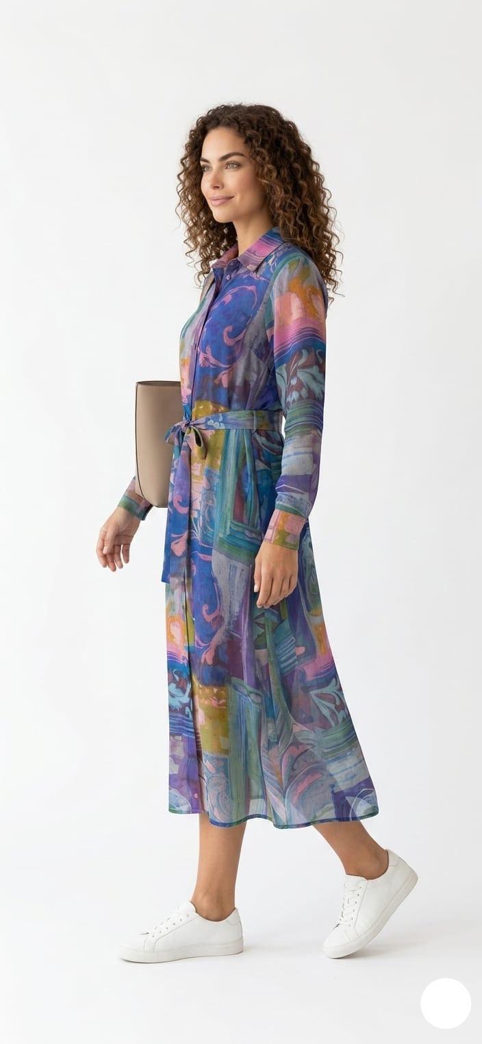 The Gallery Collection Shirt Dress