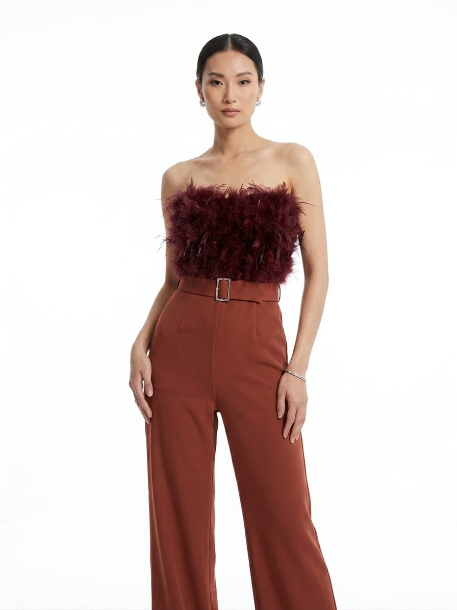 Feather Elegance Set – Rust