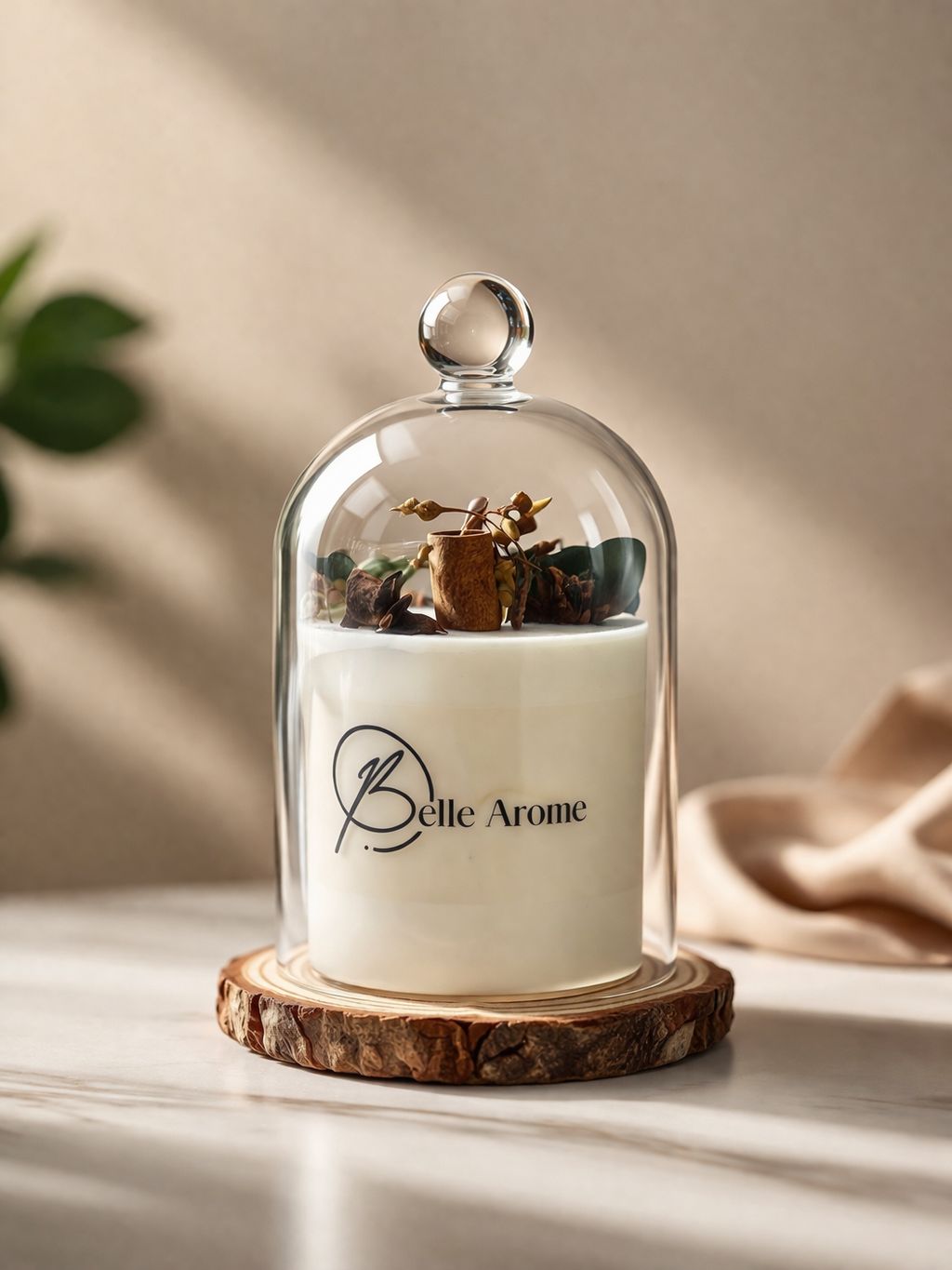 BelleArome Vanilla Scented Candle