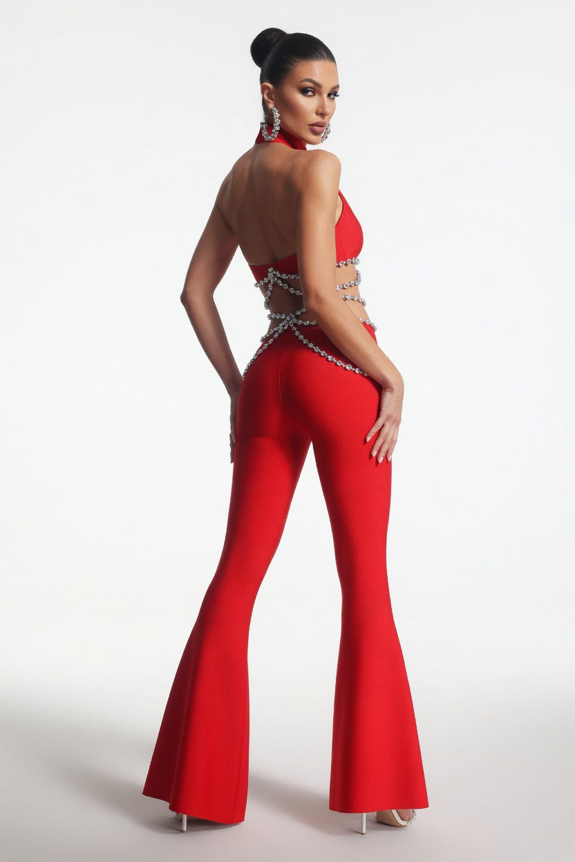 Scarlet Crystal Flare Set