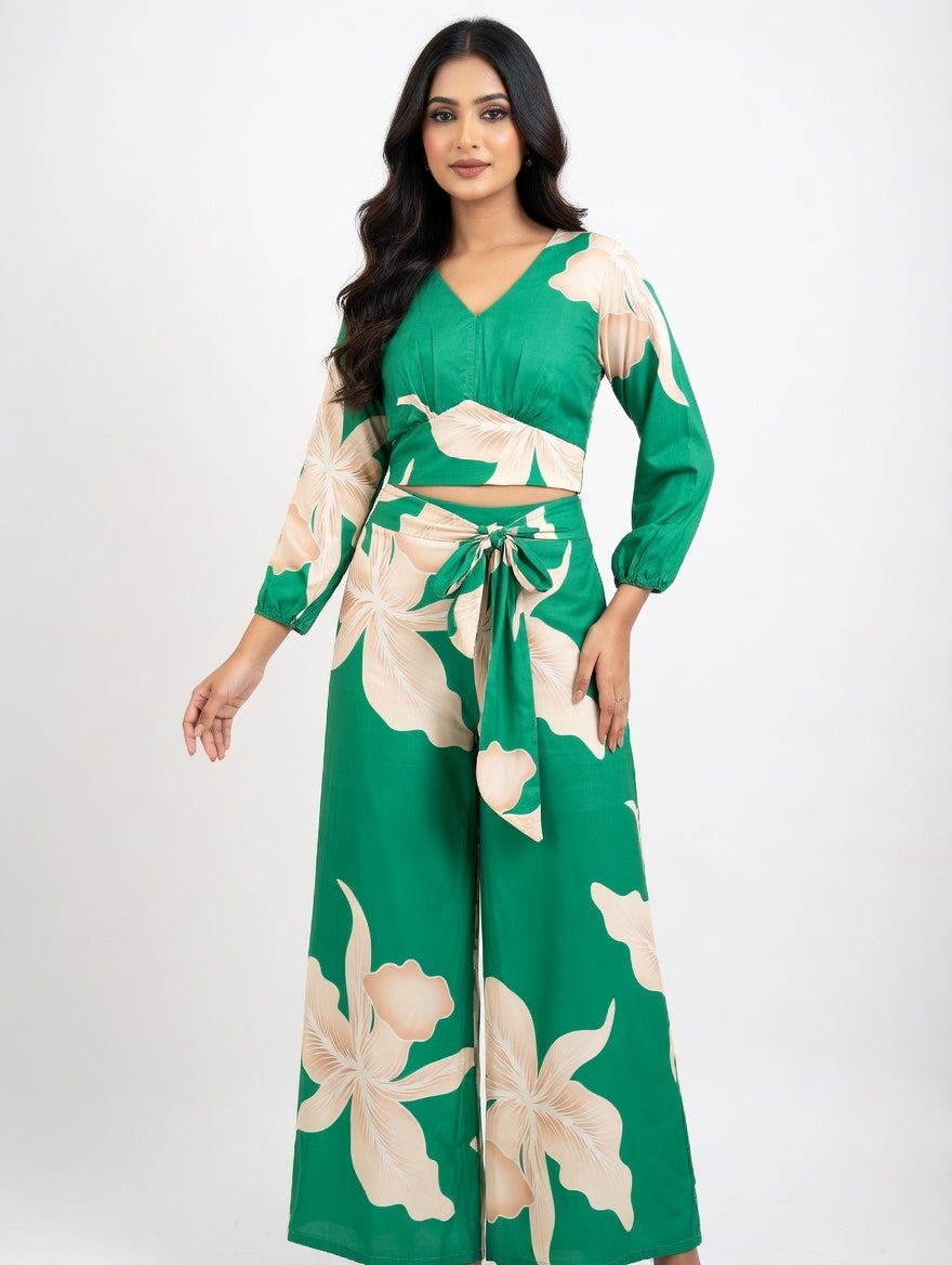 Verdant Flora Co‑Ord