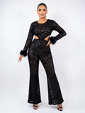 Eclipse Elegance Cut-Out Jumpsuit