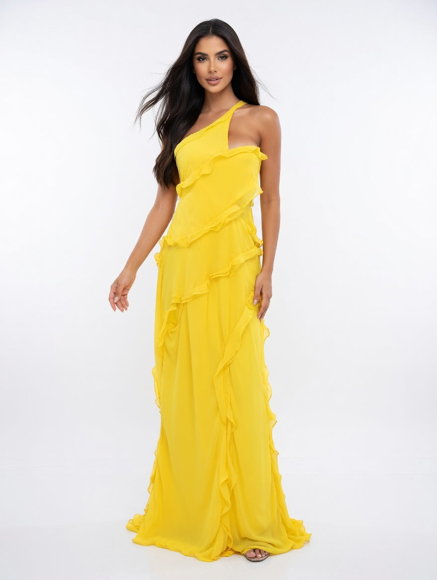 Aurora Ruffle Elegance