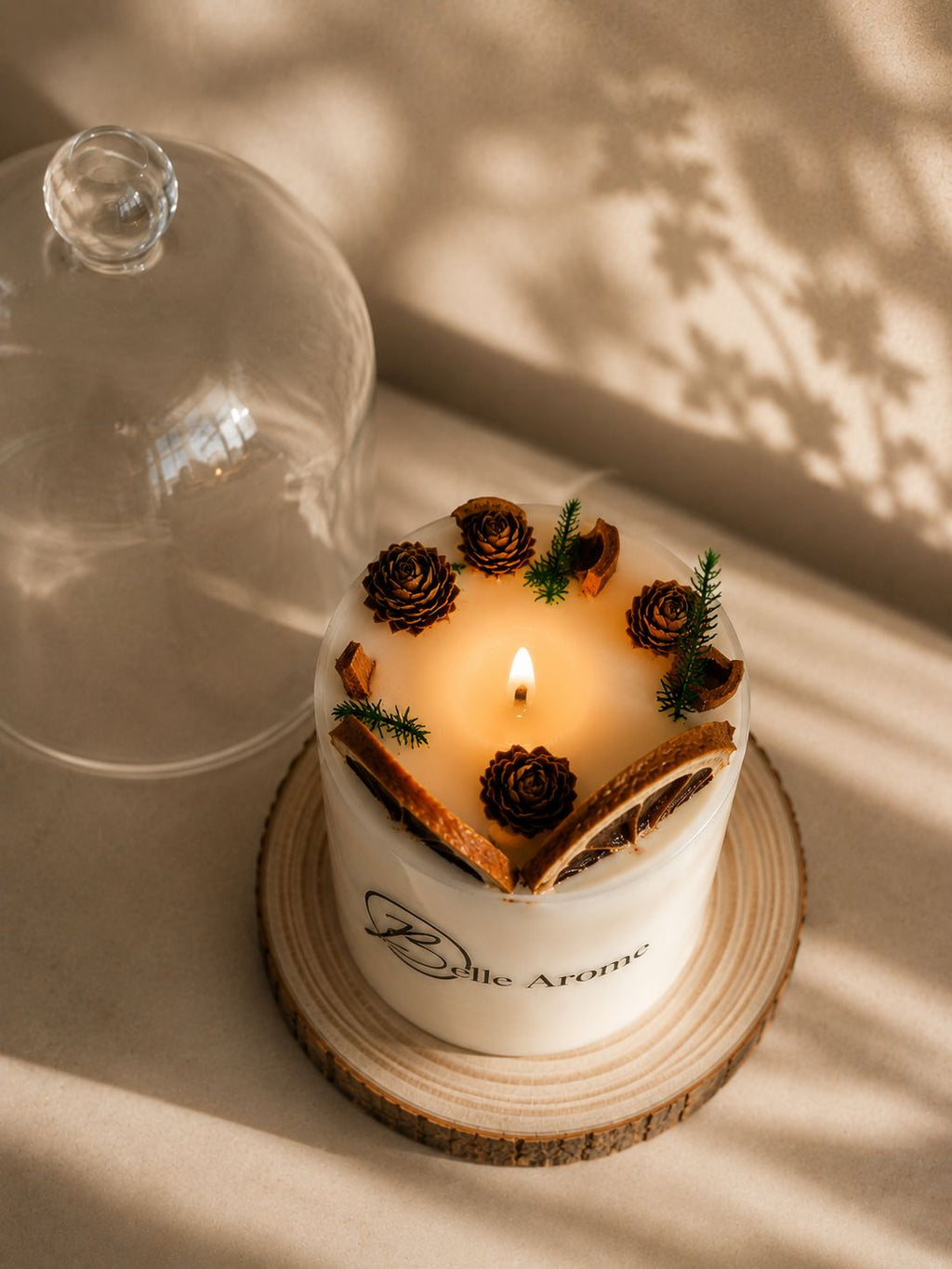 Lime Basil Scented Candle