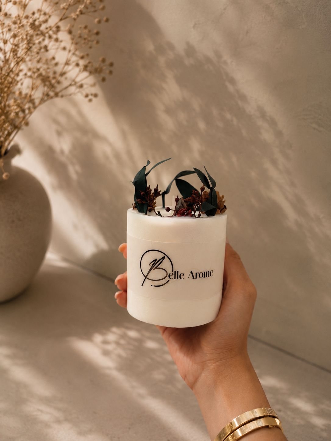 Rose Scented Candle