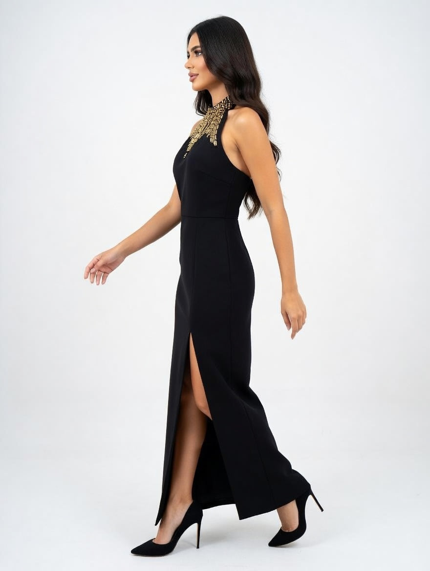 Aurex Halter Gown
