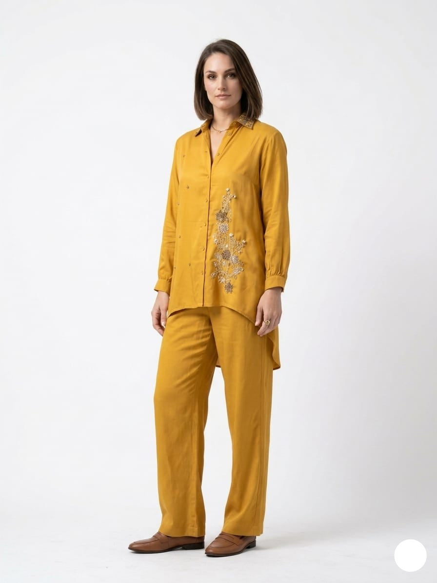 Imperial Gold Embroidered Set