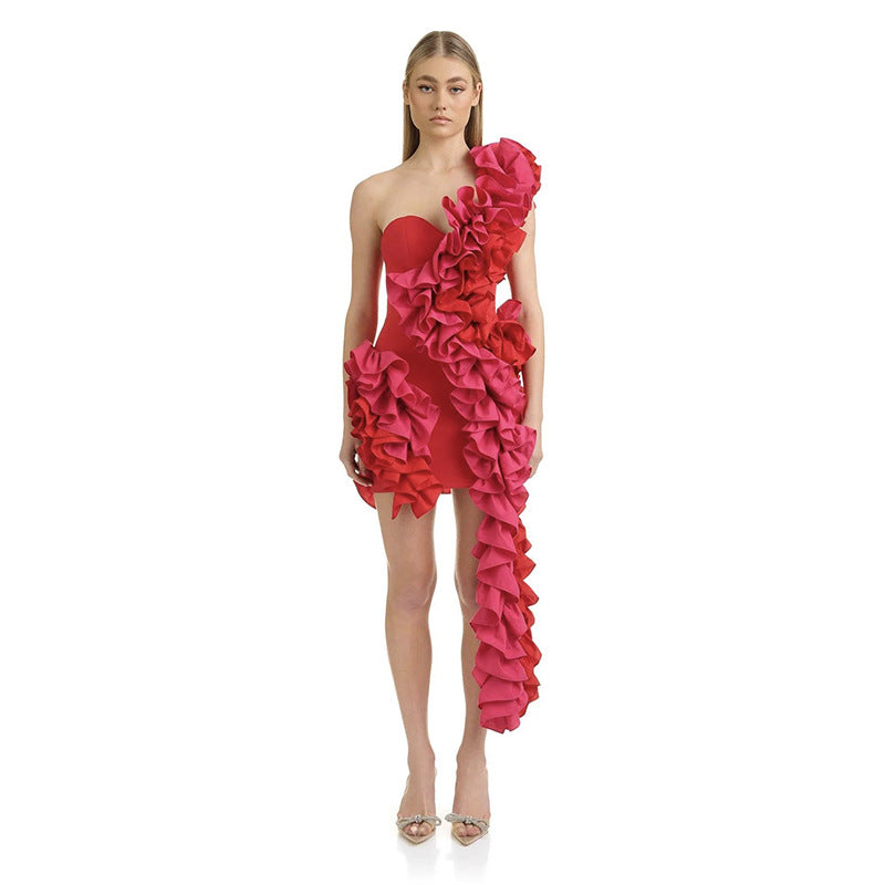 Flamenco Statement Ruffle Dress