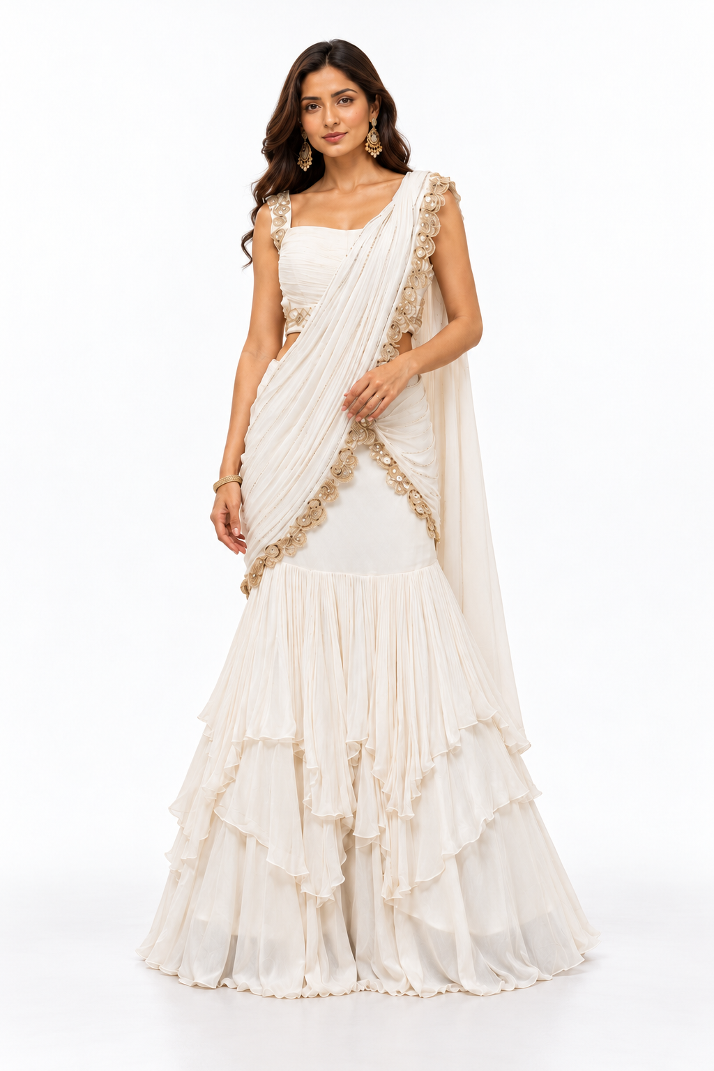 Lailah by AZP x Bellissima on a white studio background