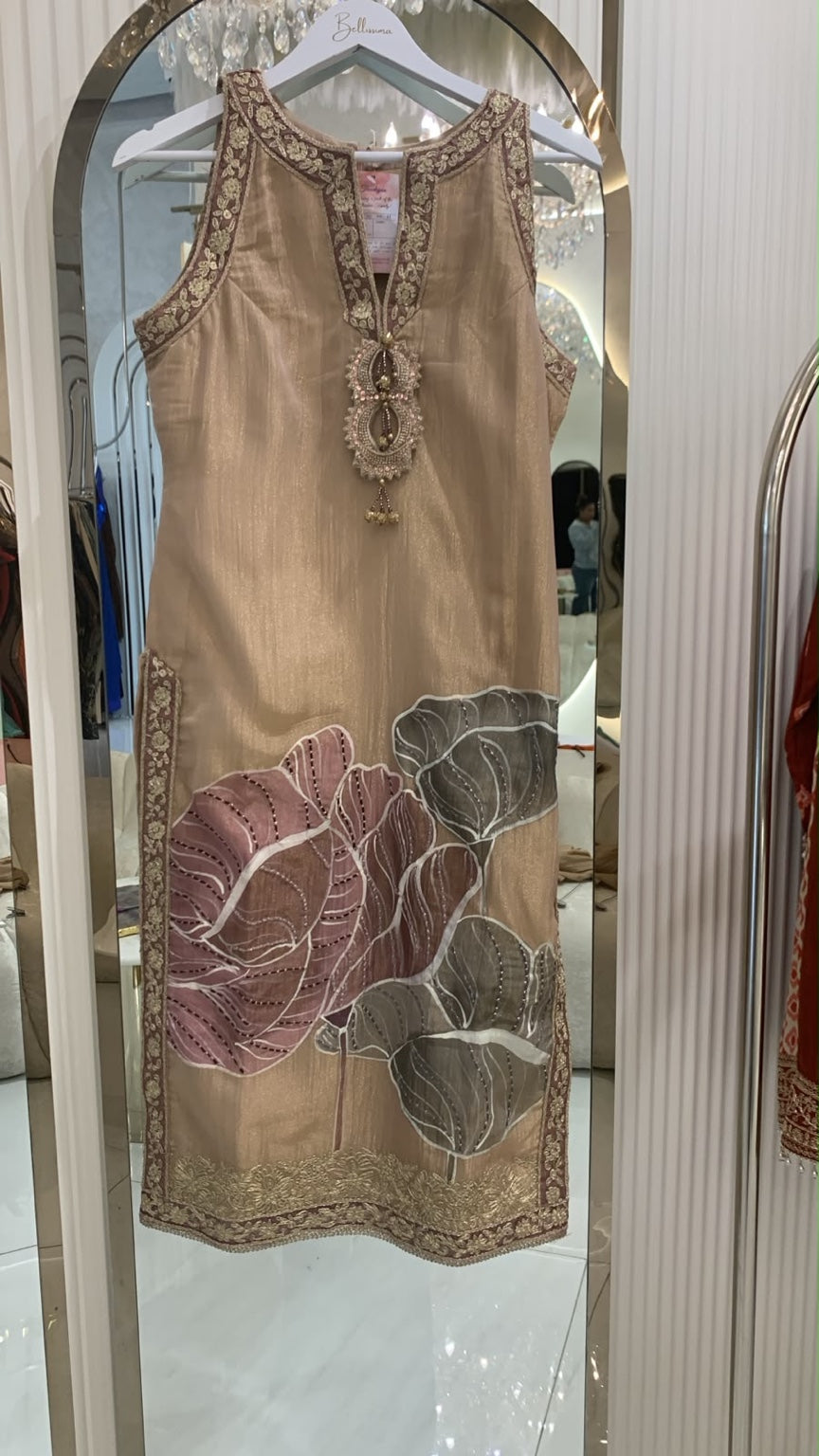 Original champagne kurta reference