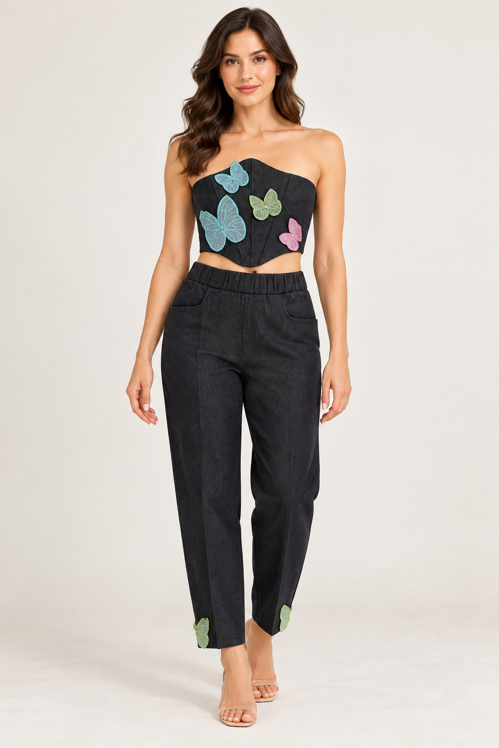 Denim Butterfly