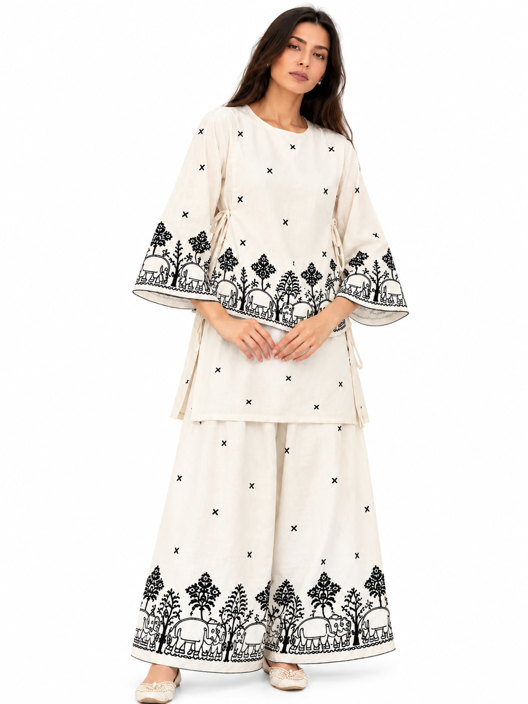 Bib Kurta Set