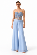 Queen B x Bellissima corset pants model view