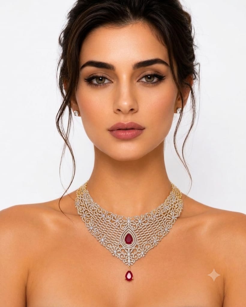 The Crown Jewel Crimson Collar